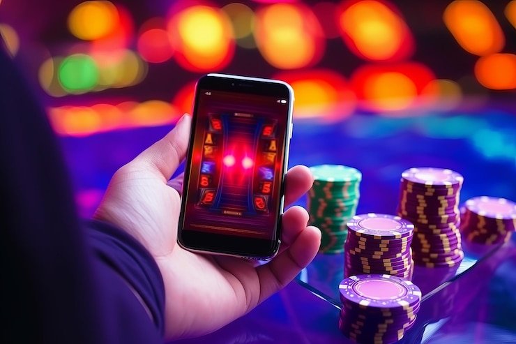 Layar dashboard aplikasi jitu4d dengan tab untuk dealer langsung, taruhan olahraga, dan slot