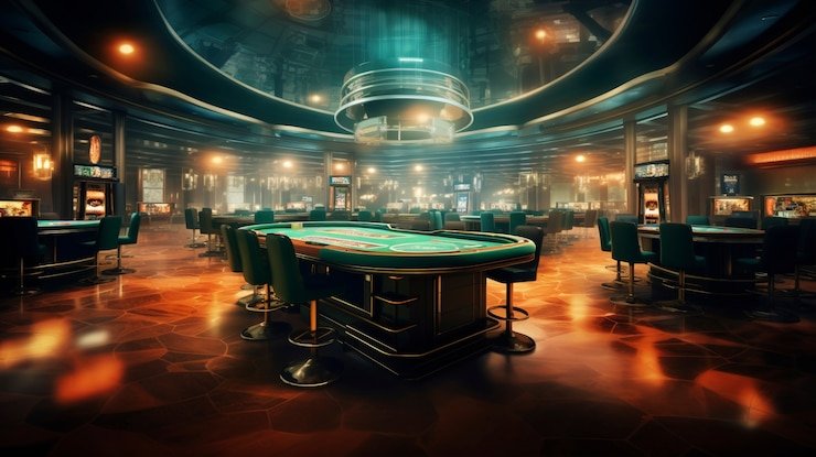 Studio dealer langsung jitu4d Diamond Empire dengan meja blackjack dan dealer profesional